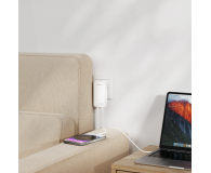 4smarts Ładowarka sieciowa FlatPlug Slim Dual 45W GaN 2xUSB-C biały - 1512694 - zdjęcie 2
